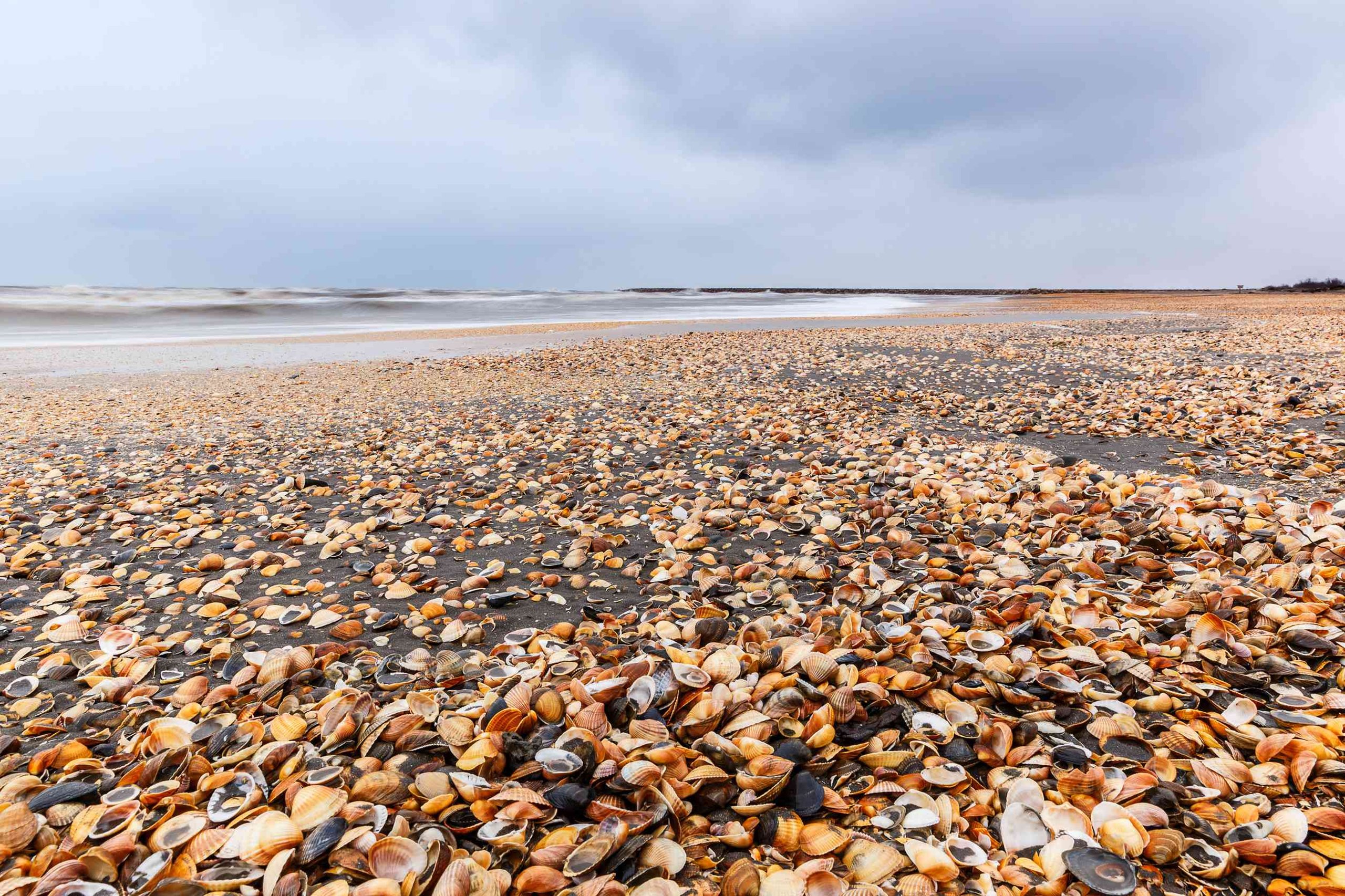 Coast of Caspian Sea at Nabran