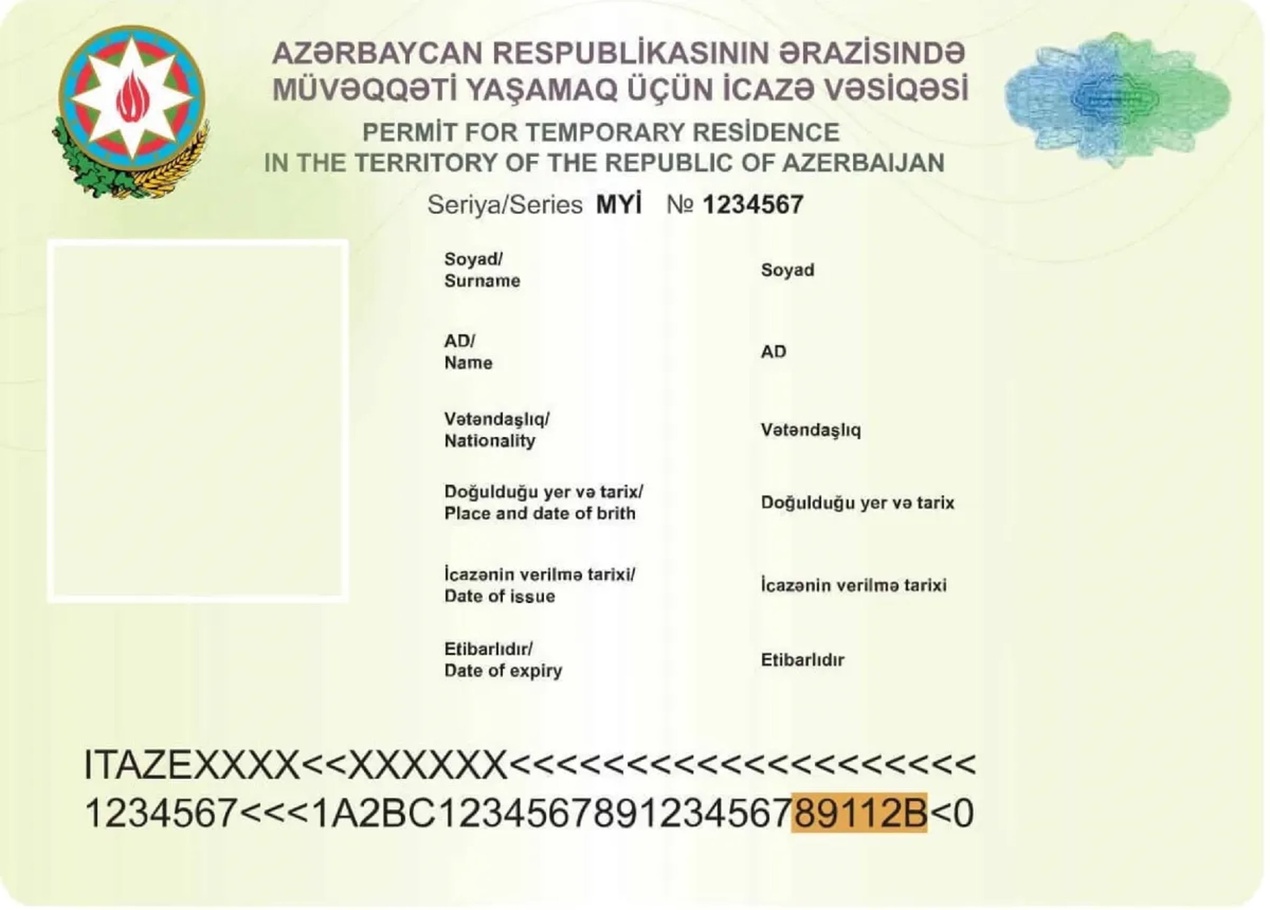Azerbaijan Residence Permit