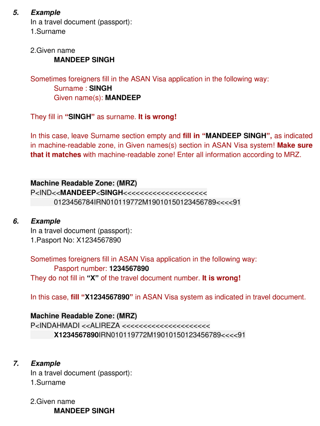 Azerbaijan Important notice on frequently made mistakes