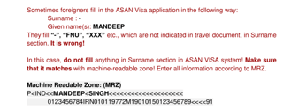 Azerbaijan Important notice on frequently made mistakes