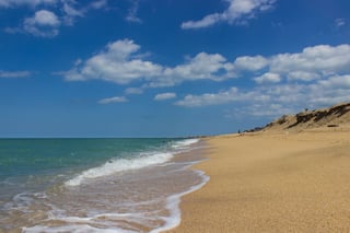 The coastlines of the Caspian are shared by Azerbaijan