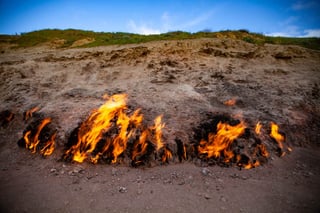 Yanar Dagh is a natural gas