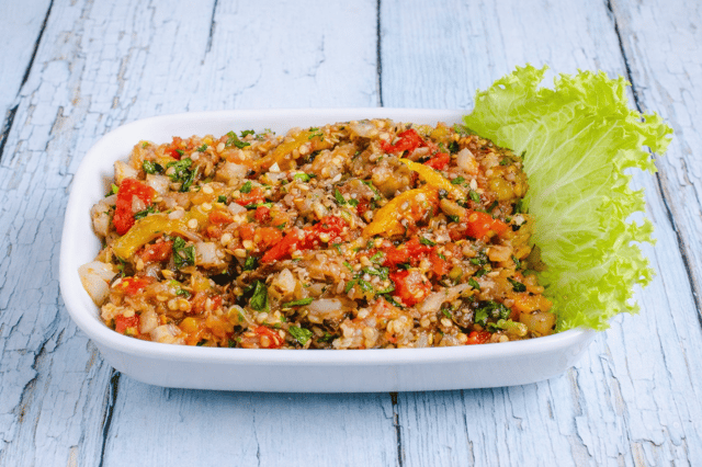 Plato de Magat Salaty para vegetarianos