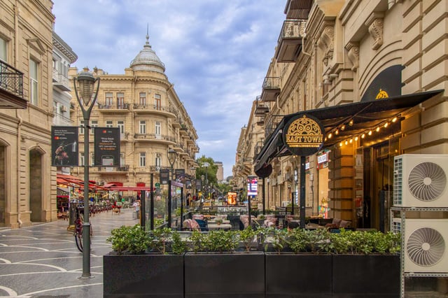 Calle Nizami en Bak&uacute;