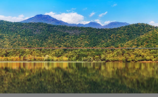 Lago Nohur Gabala Azerbaiy&aacute;n