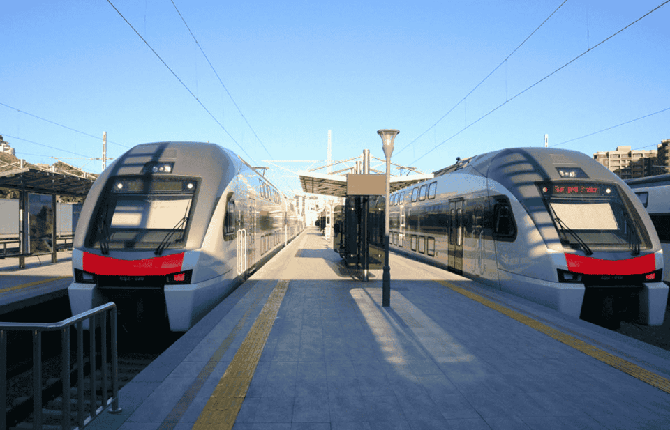 Trains in Azerbaijan