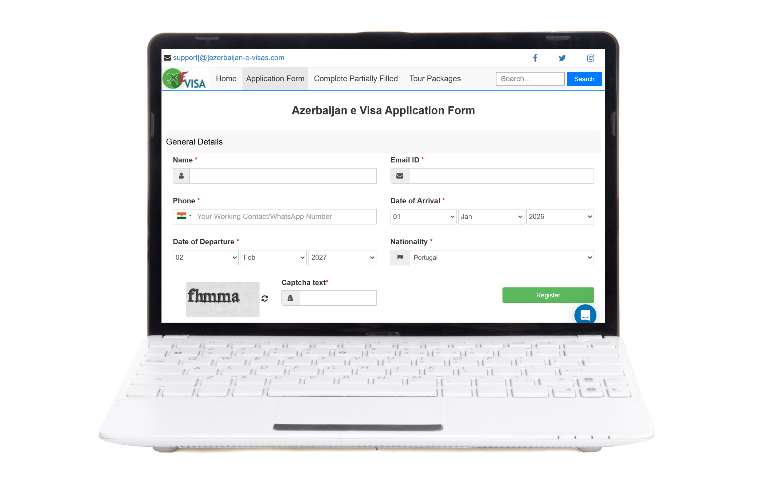 Solicitando visa